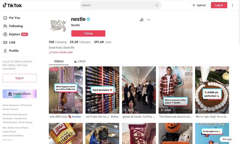 Nestle Tik Tokj