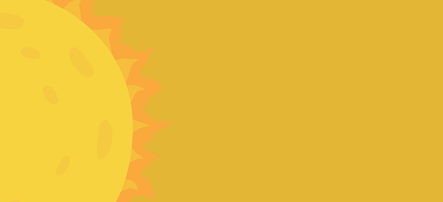 Illustration of the sun