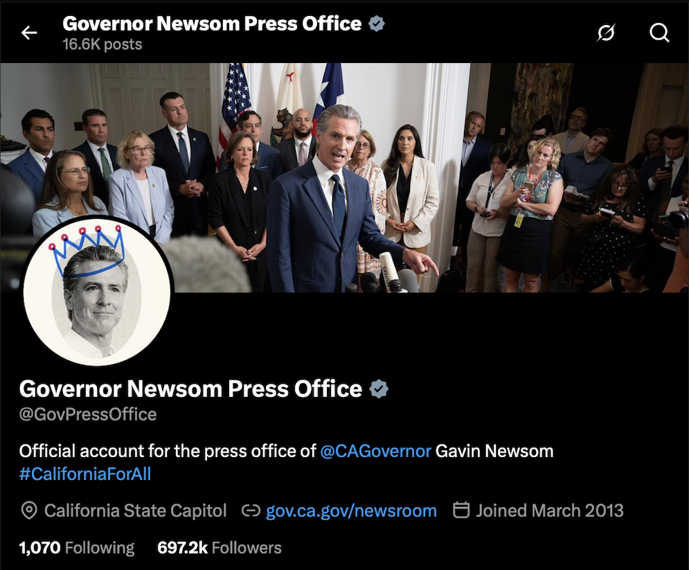 lead Newsom