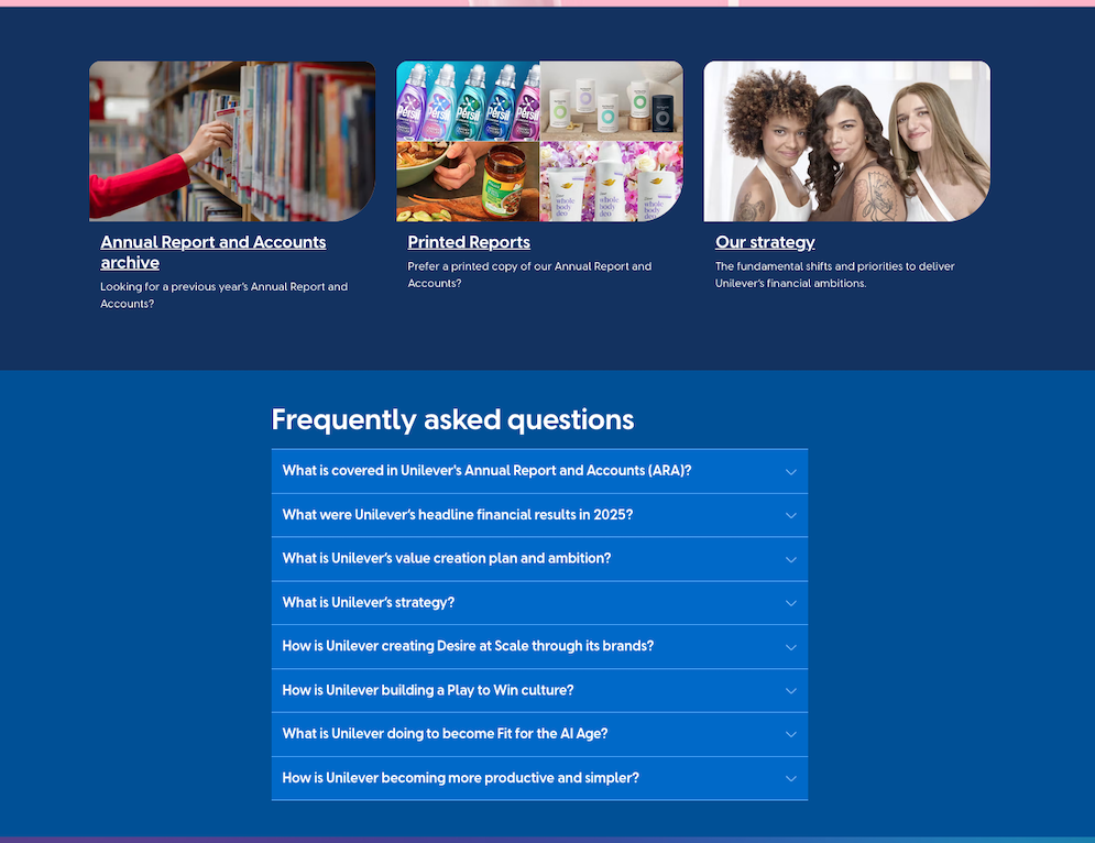 Unilever Annual Report