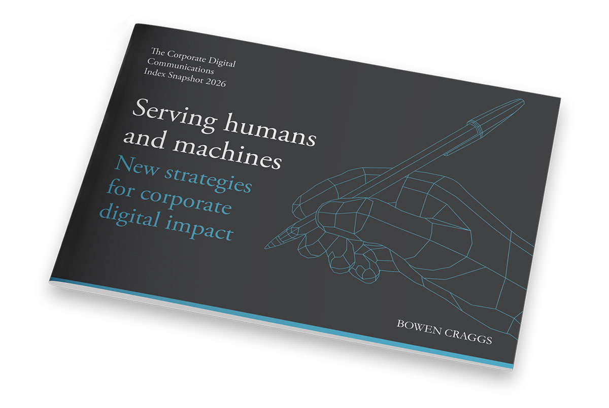 Serving humans and machines: New strategies for corporate digital impact